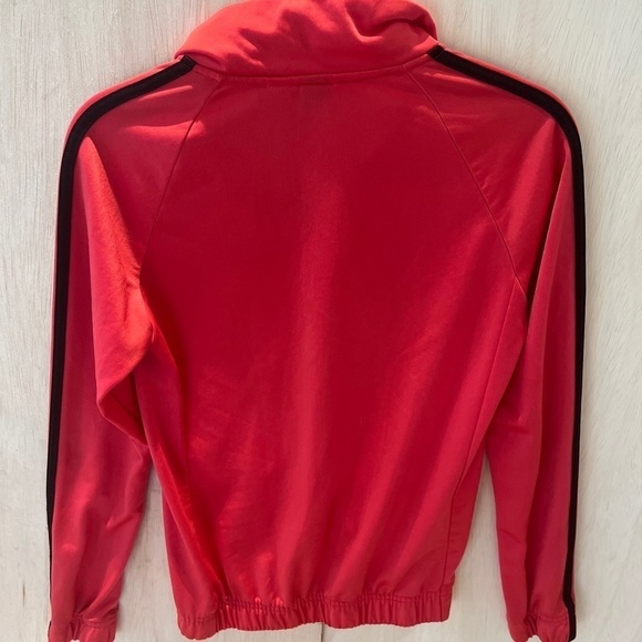 Adidas Women Track Jacket coat Activewear Leisure Full Zip Pink size XS - Picture 7 of 7